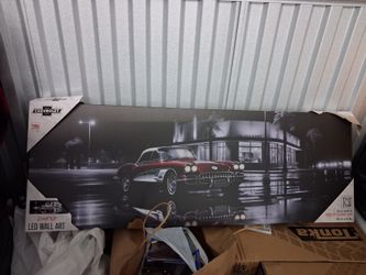 Corvette wall art