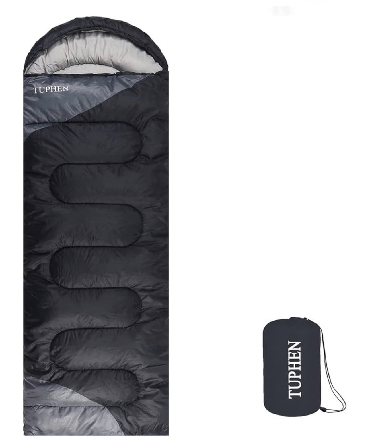 Tuphen 4-Season Sleeping Bag – Adults & Kids, Lightweight & Waterproof