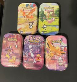 Pokémon 30th anniversary Mini Tins