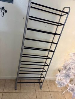 Tall shoe organizer
