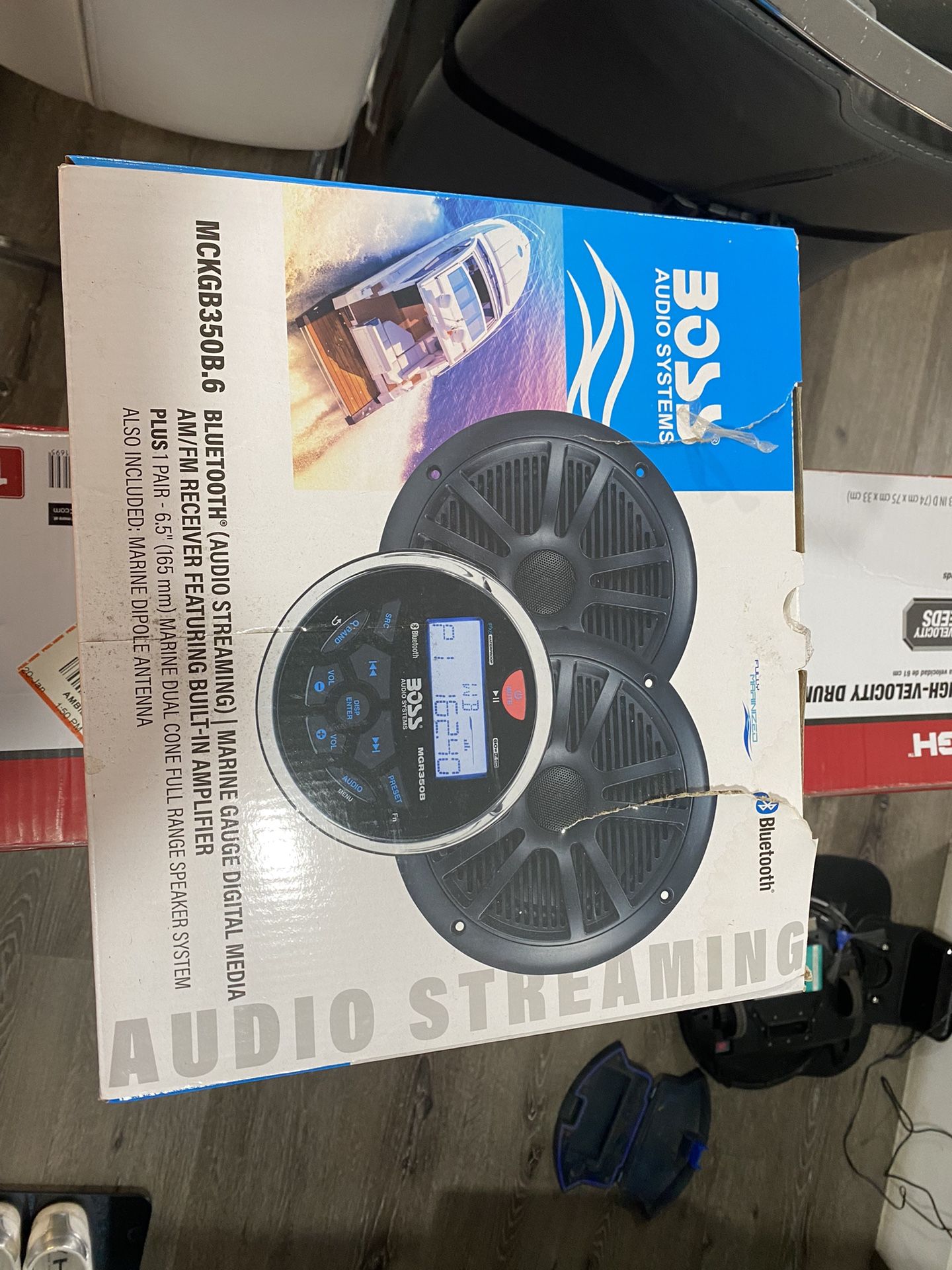 Equipo De Música Para Auto O Bote