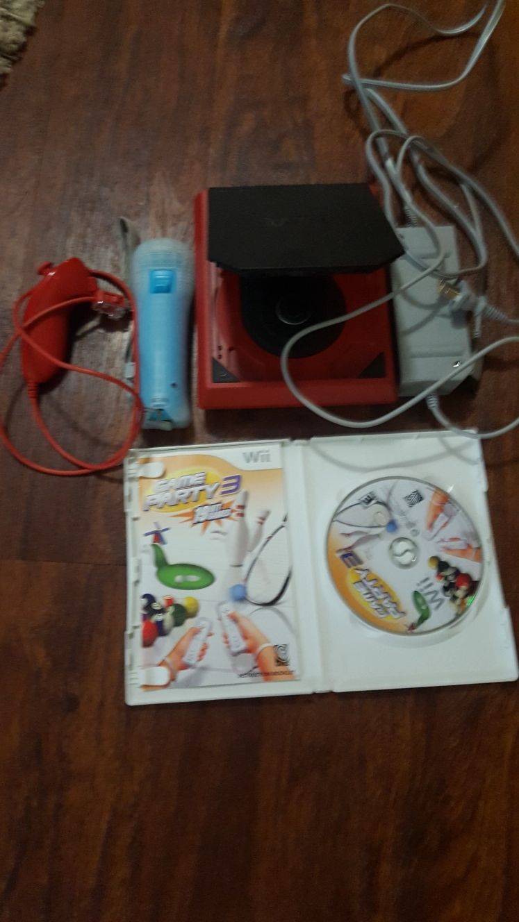 Wii with 8 games