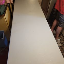  8-foot folding table