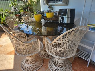 Fiber Glass Outdoor Set