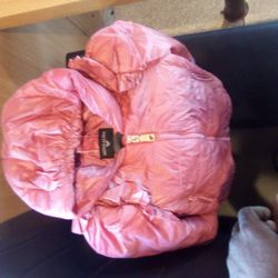 Monnalisa Nylon Kids Jacket Pink Size-Small 