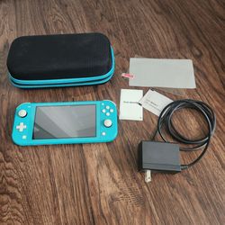 Nintendo Switch Lite and Case