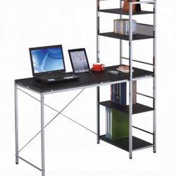 Writing Desk With Shelves