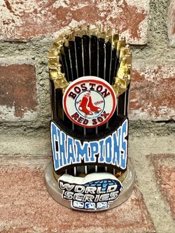 Boston Red Sox 2004 World Series Champions Trophy Paperweight Limited Edition 