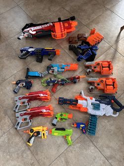 NERF Guns Lot Collection Ammo