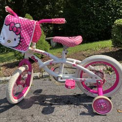 Awesome Hello kitty 14" girls bike bicycle