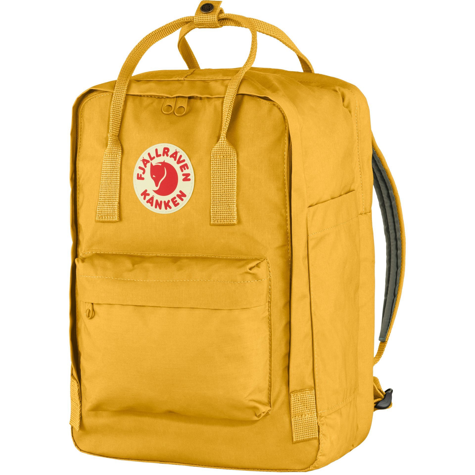 🌟 NEW WITH TAGS Fjällräven Kånken Laptop 15” Backpack – Warm Yellow 🌟