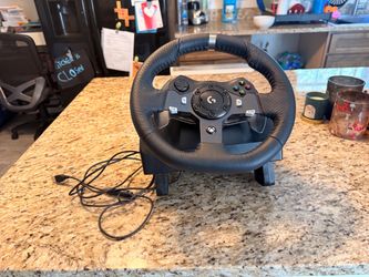Logitech gaming steering wheel