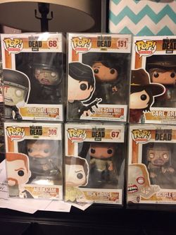 Walking dead funko pops