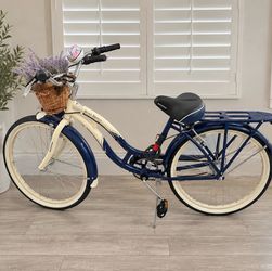 Schwinn Point Beach Beach Cruiser Bike – Wicker Basket & Rear Rack