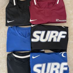 6 Women’s Club Soccer Jerseys 