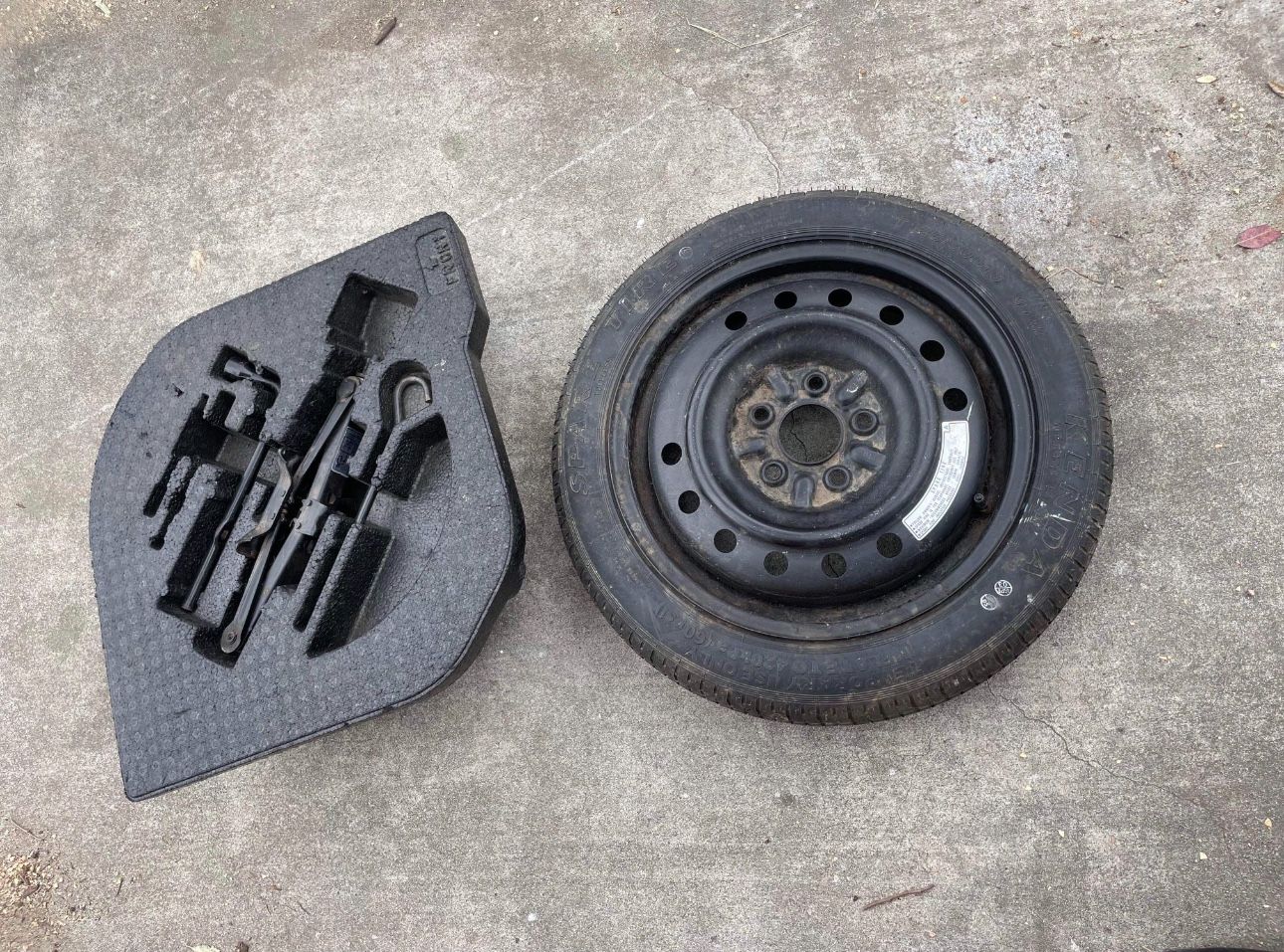 2013 2014 2015 2016 2017 Honda Accord Tool Kit /Foam /Spare Tire