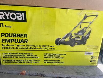 Ryobi 11 Amp Electric Push Lawn Mower