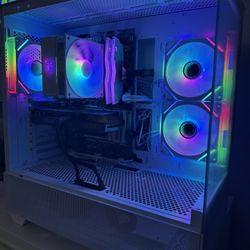 White Gaming Pc Computer Desktop RTX