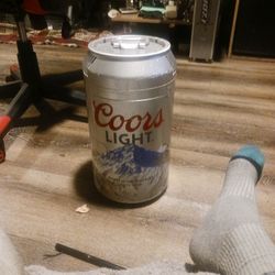 Coors Light Mini Electrick Cooler Works With 120ac Or Car 
