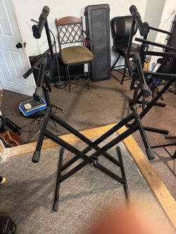 Quick Lok 3 tiered keyboard stand