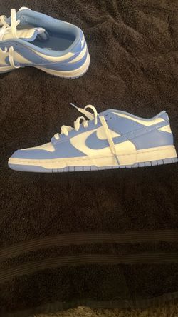 University blue nike dunks
