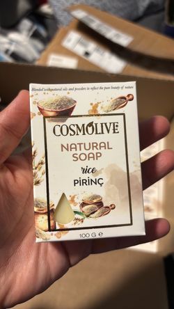 Cosmolive Natural Rice Soap 100g