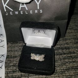 'Kay Jeweler' Diamond 1/4 ct tw. Sterling Silver.