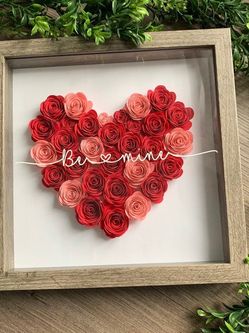 HEART SHADOW BOX!