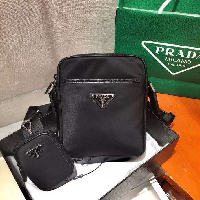 Prad.a Mens Shoulder Bags