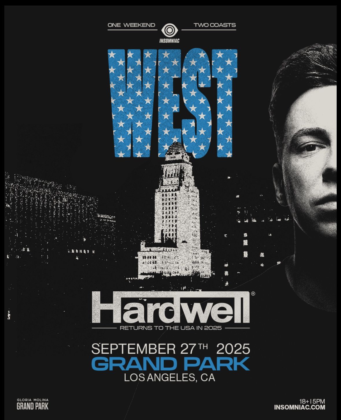 Selling 2 Hardwell Ticket 9/27 2 For 180 Or Best Offer