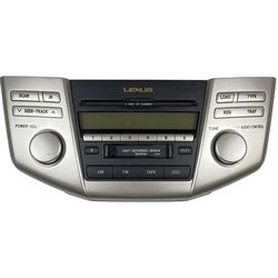 2004-2008 Lexus RX330 RX400H Radio Cassette AM-FM CD Player OEM 86120-48180