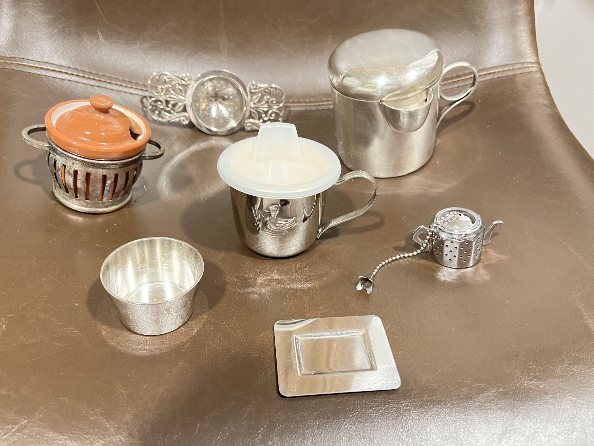 Vintage    Creamer Jug Hammered Beaten Mid Modern Retro Retro plateado 762 Mexico And other beautiful pieces 