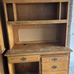 Desk With Cabinets