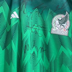 Mexico Signed Jersey 