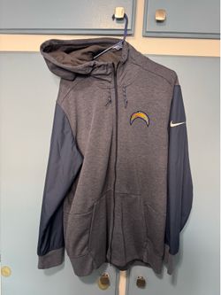 2 San Diego Los Angeles Chargers XL Nike jacket jackets team work a few times