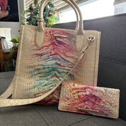 Brahmin Purse & Matching Wallet