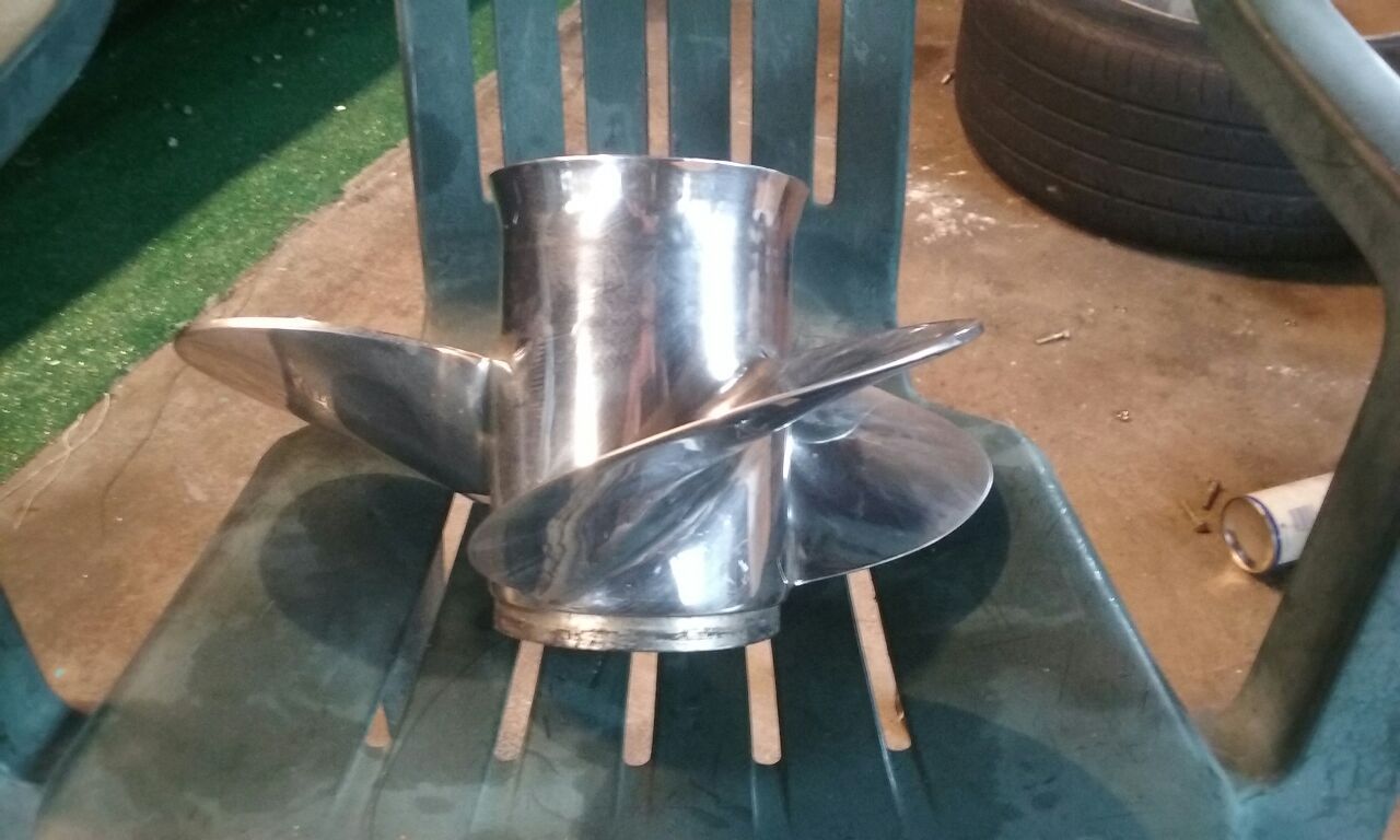 Prop stainless steel