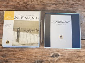 Play San Francisco The Definitive City Trivia Game - Adult Family Fun Game - NEW