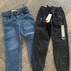 New 2 Pairs of Boys Jeans Jogger size 7 Great for school