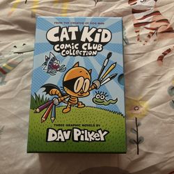 Cat Kid Comic Club Collection Books
