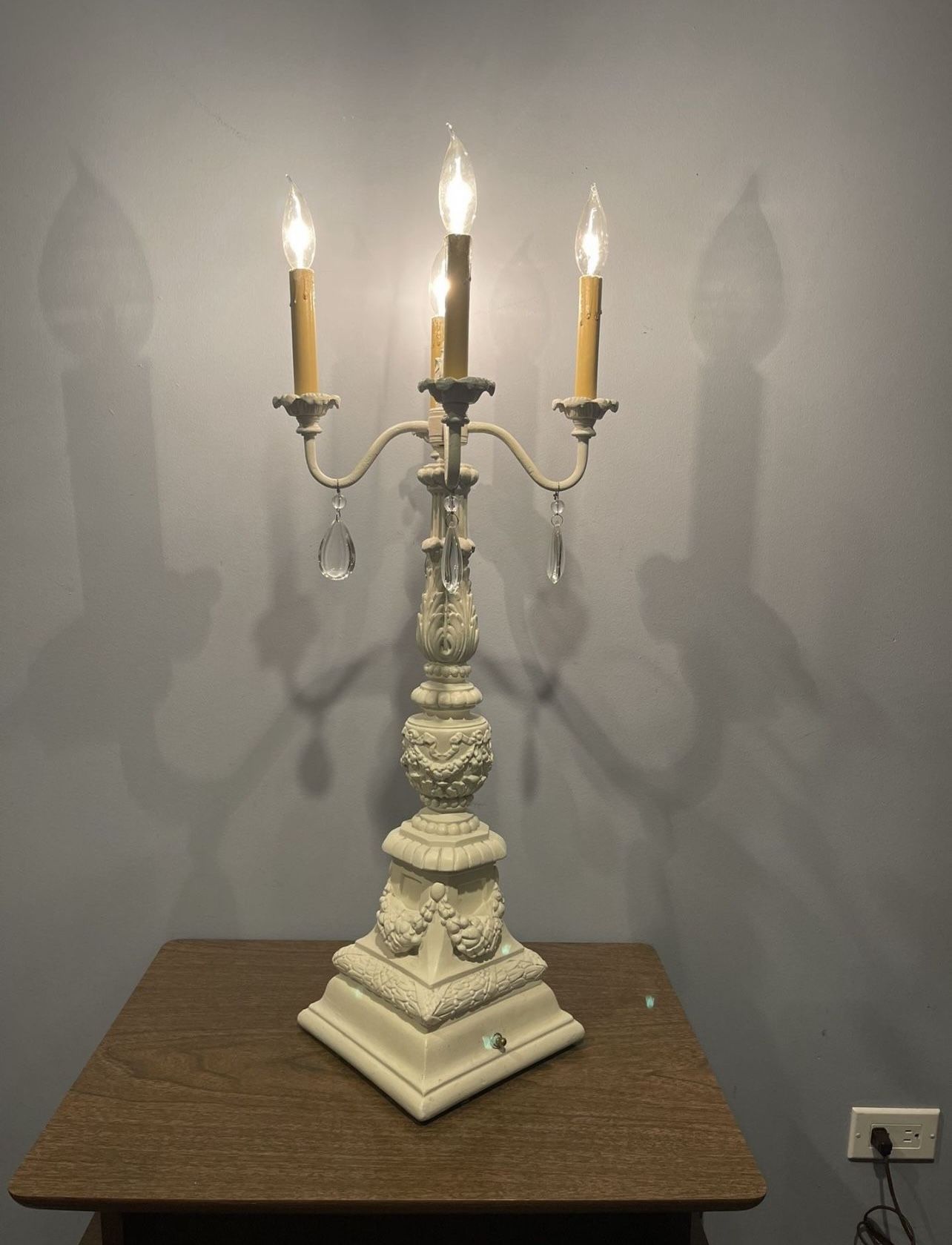 Beautiful Neoclassical Antique Lamp