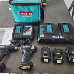 Makita impact and drill set