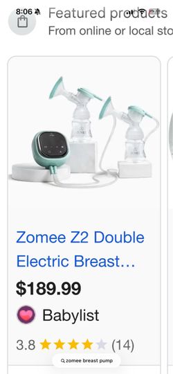 Zomee Z2 Breast Pump