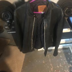Men’s Heavy Duty Winter Leather jacket and vest