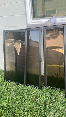 Patio windows