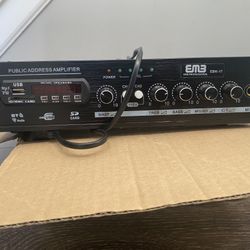 Public Address Amplifier