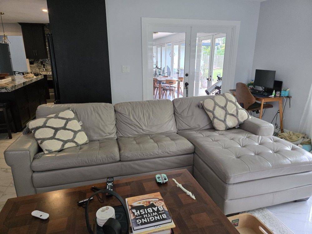 Grey Sectional Sofa