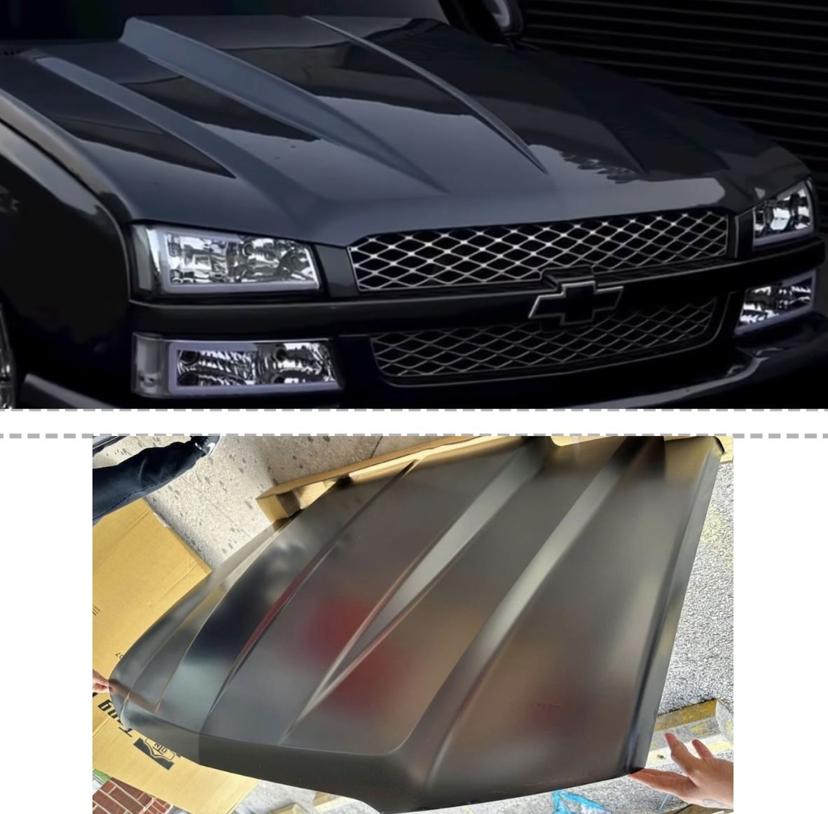 03 Silverado Cowl Hood