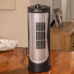 New in box Comfort Zone Oscillating Desktop Tower Fan, 12 inches