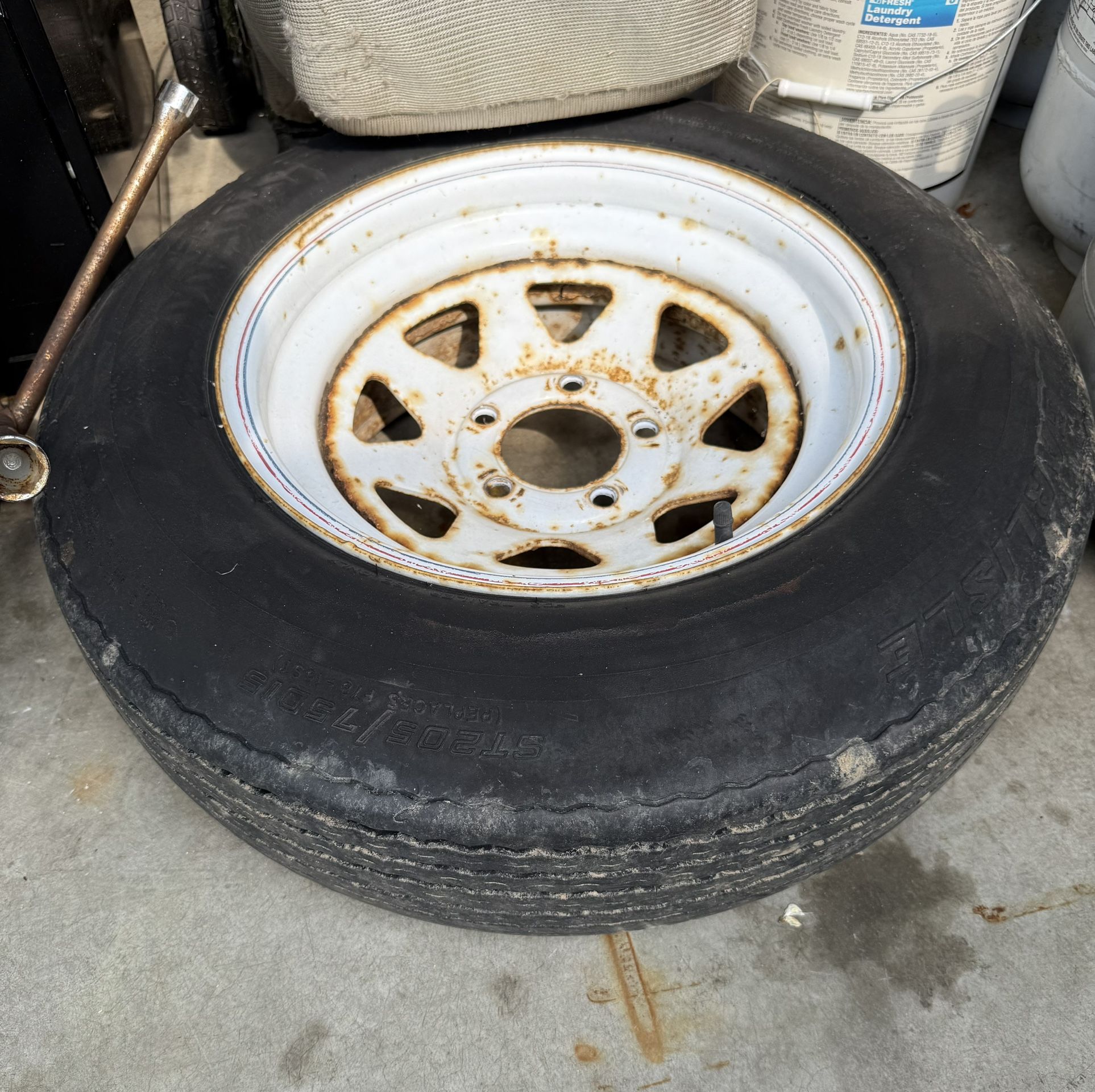 Trailer Spare Tire